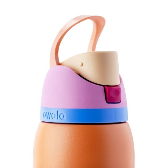 Owala -  40oz FreeSip Stainless Steel Water Bottle  - Orange - Picture 4 of 4